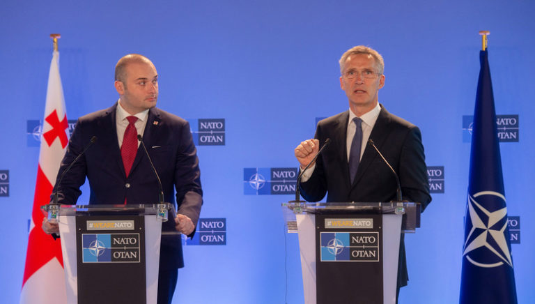 Prime Minister of Georgia visits NATO